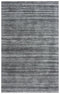 8' X 10' Beige Gray And Charcoal Striped Hand Tufted Area Rug