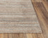 9' X 12' Brown Ivory And Dark Gray Striped Hand Tufted Area Rug