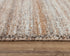 9' X 12' Brown Ivory And Dark Gray Striped Hand Tufted Area Rug
