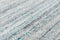 9' X 12' Teal Dark Gray And Ivory Striped Hand Tufted Area Rug
