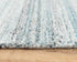 9' X 12' Teal Dark Gray And Ivory Striped Hand Tufted Area Rug