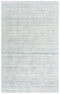 8' X 10' Ivory And Gray Striped Hand Tufted Area Rug