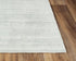 8' X 10' Ivory And Gray Striped Hand Tufted Area Rug