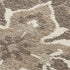 5' X 8' Brown And Ivory Wool Medallion Hand Tufted Area Rug