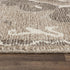 5' X 8' Brown And Ivory Wool Medallion Hand Tufted Area Rug