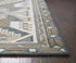 9' X 12' Gray And Tan Wool Tribal Hand Tufted Area Rug