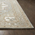8' X 10' Gray And Natural Wool Medallion Hand Tufted Area Rug