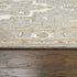 8' X 10' Gray And Natural Wool Medallion Hand Tufted Area Rug