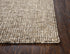5' X 8' Brown And Beige Wool Hand Tufted Area Rug