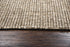 5' X 8' Brown And Beige Wool Hand Tufted Area Rug