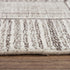 8' X 10' Gray And Natural Wool Checkered Hand Tufted Area Rug