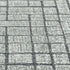 5' X 8' Charcoal And Ivory Wool Geometric Hand Tufted Area Rug