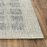 9' X 12' Charcoal And Gray Wool Checkered Hand Tufted Area Rug