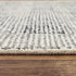 9' X 12' Charcoal And Gray Wool Checkered Hand Tufted Area Rug