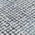 8' X 10' Blue And Dark Blue Wool Striped Hand Tufted Area Rug