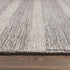 9' X 12' Brown And Natural Wool Striped Hand Tufted Area Rug
