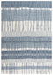 5' X 8' Tan And Natural Wool Striped Hand Tufted Area Rug