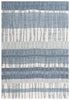 5' X 8' Tan And Natural Wool Striped Hand Tufted Area Rug