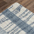 5' X 8' Tan And Natural Wool Striped Hand Tufted Area Rug