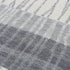 9' X 12' Charcoal Light Gray And Ivory Wool Striped Hand Tufted Area Rug