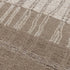 5' X 8' Brown And Natural Wool Striped Hand Tufted Area Rug