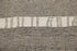 8' X 10' Gray Natural Dark Gray Light Gray And Ivory Wool Striped Hand Tufted Area Rug