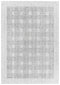 8' X 10' Gray And Dark Gray Wool Checkered Hand Tufted Area Rug