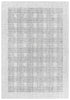 8' X 10' Gray And Dark Gray Wool Checkered Hand Tufted Area Rug
