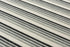 5' X 8' Gray Ivory And Charcoal Wool Striped Hand Tufted Area Rug
