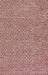 8' X 10' Burgundy And Off White Wool Chevron Hand Woven Area Rug