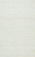 8' Off White And Ivory Wool Hand Woven Area Rug