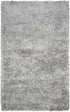 8' X 10' Gray And Silver Hand Tufted Area Rug