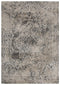 8' X 10' Beige Brown And Ivory Oriental Area Rug