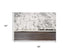 5' X 8' Ivory Silver And Taupe Abstract Area Rug