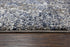 5' X 8' Silver Blue And Taupe Abstract Area Rug