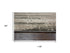 8' X 10' Silver Beige And Taupe Abstract Area Rug