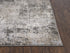 8' X 10' Silver Gray And Taupe Abstract Area Rug