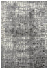 5' X 8' Ivory And Gray Abstract Area Rug