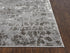 5' X 8' Ivory And Gray Abstract Area Rug