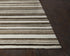 9' X 12' Beige Brown And Ivory Striped Hand Tufted Area Rug