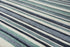 9' X 12' Aqua Gray And Ivory Striped Hand Tufted Area Rug