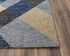 8' X 10' Ivory And Natural Geometric Hand Tufted Area Rug