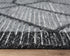 8' X 10' Gray And Black Geometric Hand Tufted Area Rug