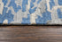 8' X 10' Blue Dark Blue And Gray Wool Abstract Hand Tufted Area Rug