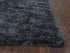 9' X 12' Charcoal And Gray Hand Tufted Area Rug