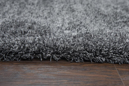 8' X 10' Light Gray And Gray Hand Tufted Area Rug