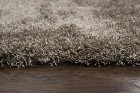 8' X 10' Beige And Natural Hand Tufted Area Rug