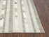 8' X 10' Beige And Natural Patchwork Hand Woven Area Rug