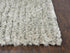 8' X 10' White And Ivory Shag Hand Tufted Area Rug