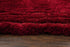 8' X 10' Red And Natural Shag Hand Tufted Area Rug